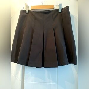 Zara pleated black skirt - size M
